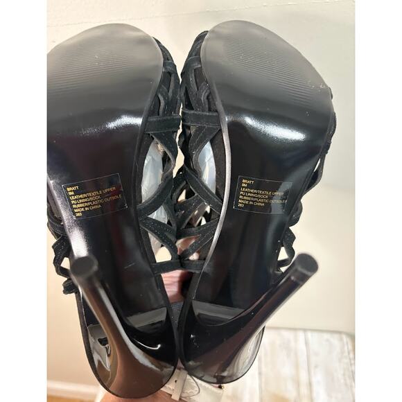 Steve Madden Bootie Style Open Toe Stiletto Heels Size 9M - Picture 9 of 9